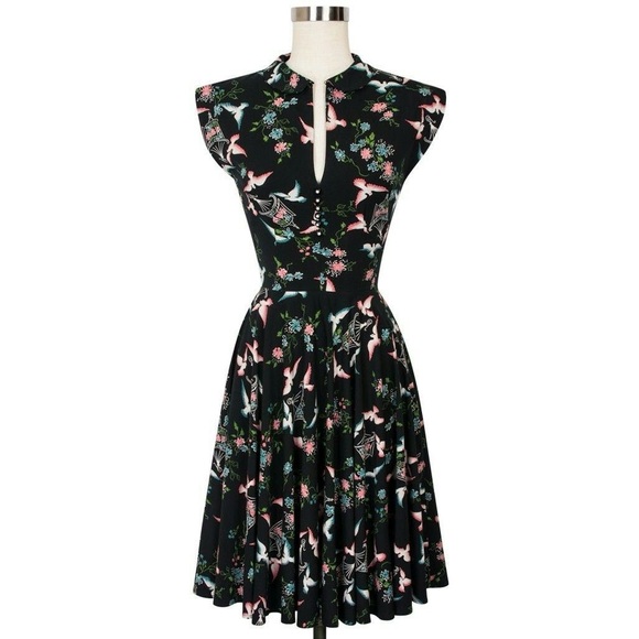Trashy Diva Dresses & Skirts - GUC Size 20 Trashy Diva Lovebirds Hopscotch Dress